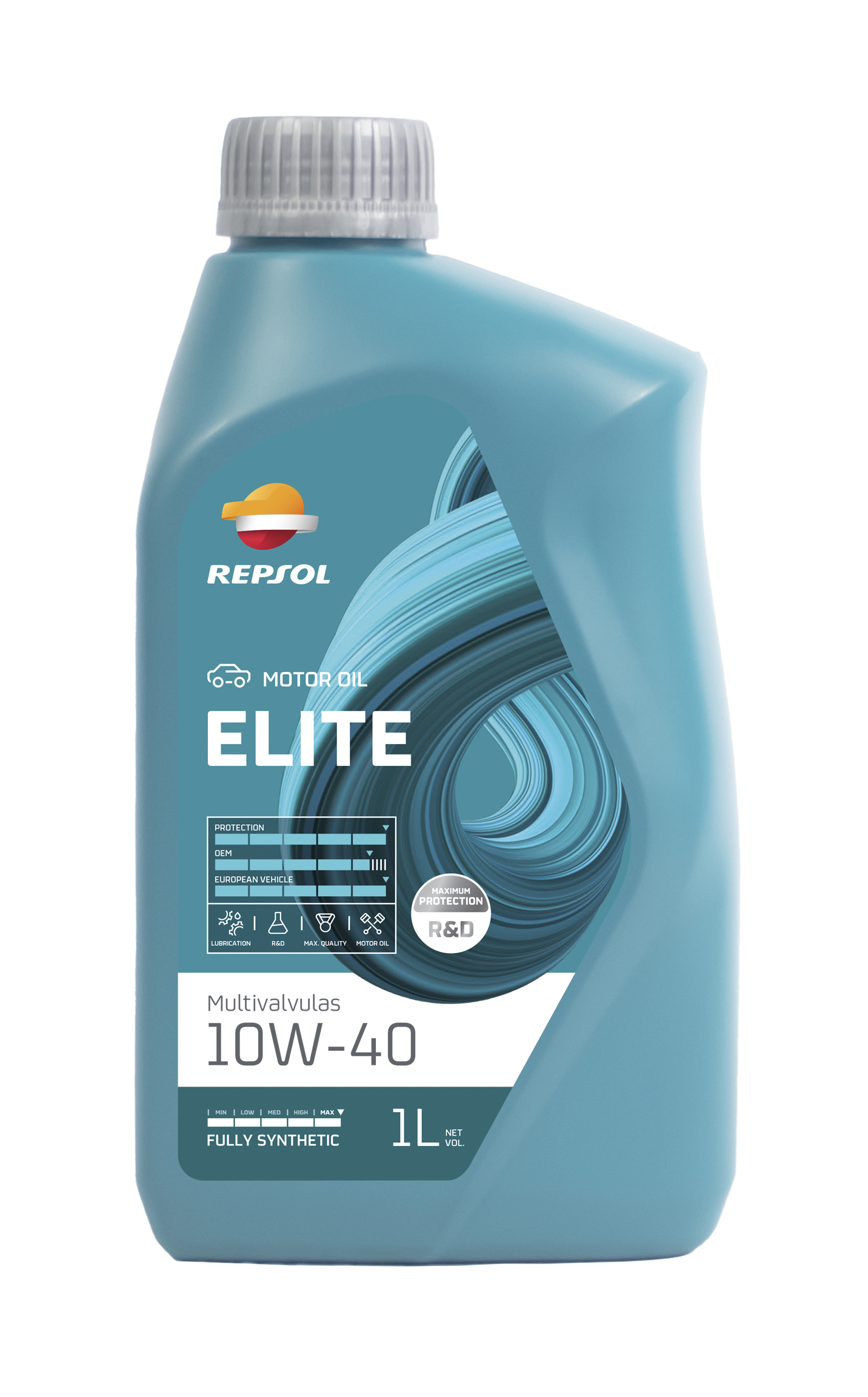 Ulei motor Repsol Elite Multivalvulas 10W40 1L MB, Renault, VW