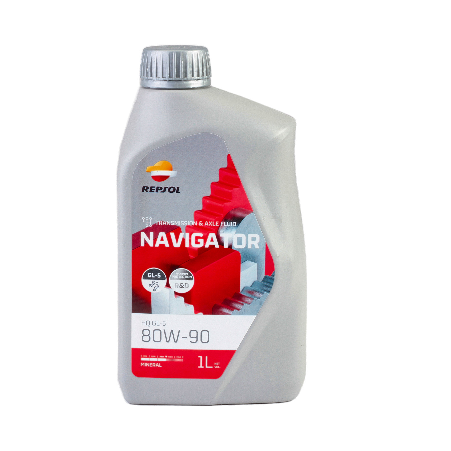 Ulei REPSOL NAVIGATOR HQ GL-5 80W90 1L pentru diferențial RENAULT, MB, MAN, VW