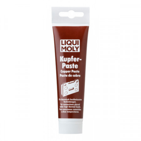 Pasta LIQUI MOLY 21699 de cupru pentru lubrifiere, 100 g, rezistență la temperaturi între -30°C și +1100°C