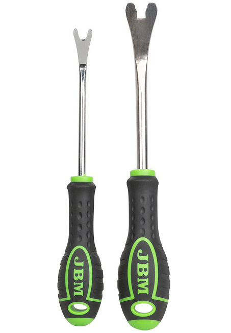Set 2 leviere pentru extragerea pieselor de caroserie JBM 52851, metalice, mânere cauciuc