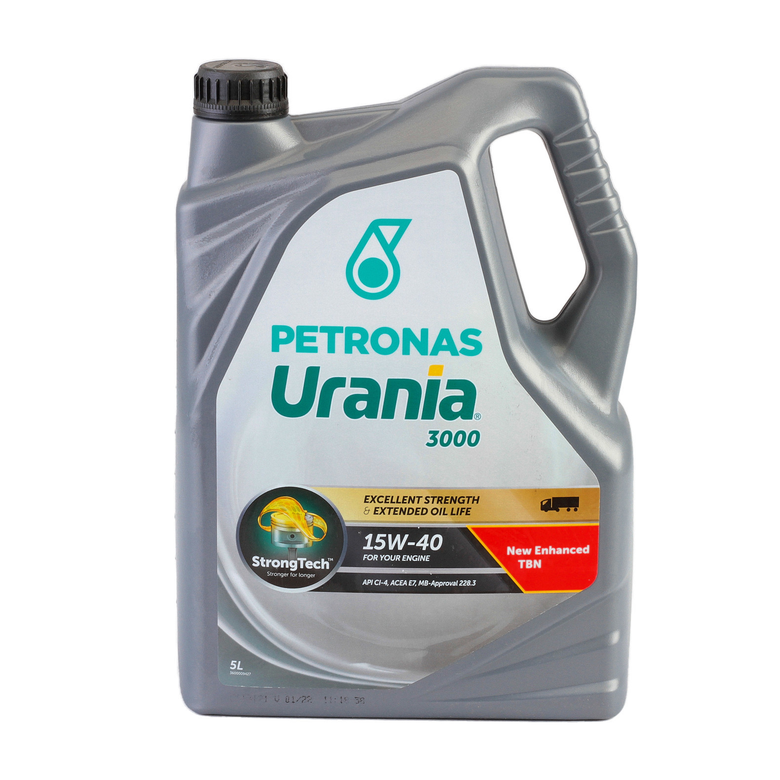 Ulei motor Petronas Urania 3000 15W40 5L pentru IVECO, Renault, MB, Volvo...