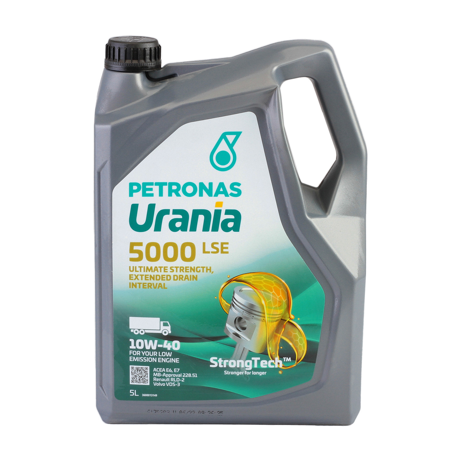 Ulei motor 5000 LSE 10W40 Urania (LD9) 5L pentru IVECO, Renault, MB, MAN...