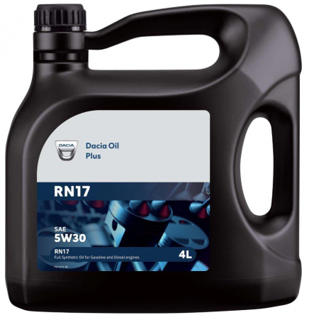 Ulei DACIA Oil Plus 5W30 6002009509, norma RN17, volum 4 litri