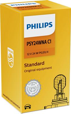 Bec de semnalizare 12V PSY24W Hiper Vision, PHILIPS 12188NAC1