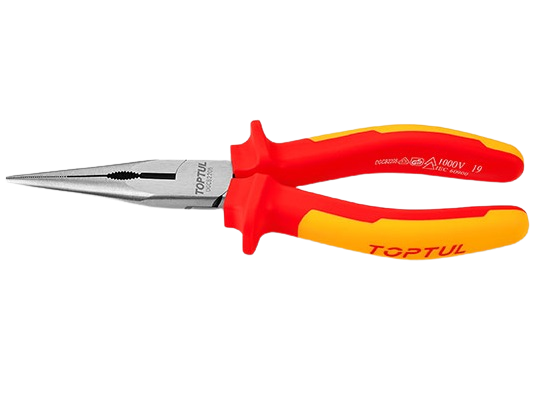 Cleste TOPTUL DGCB2206, izolat, varf lung, dimensiuni 6 inch/152.4 mm, capacitate deschidere 2.5 mm, otel crom molibden