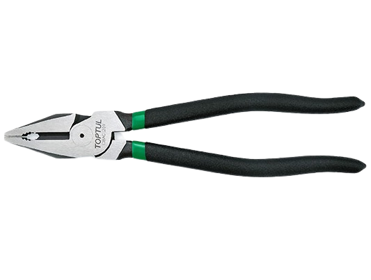Cleste TOPTUL combinat DBAC1209, dimensiune 9 inch/228.6 mm, capacitate taiere 3 mm, manere cauciucate, otel crom vanadiu