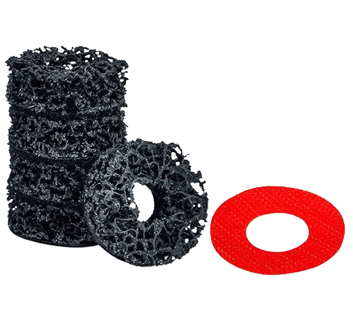 Set 5 discuri de șlefuit, model TOPTUL JGAE0601, diametru exterior 40 mm, diametru interior 15 mm, include 1 disc de prindere de 36x17 mm