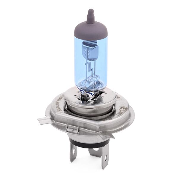Bec NEOLUX BlueLight N472B, auto pentru far faza lunga, tip H4, tensiune 12V, putere 60 / 55W, conector P43t, 5000K, halogen