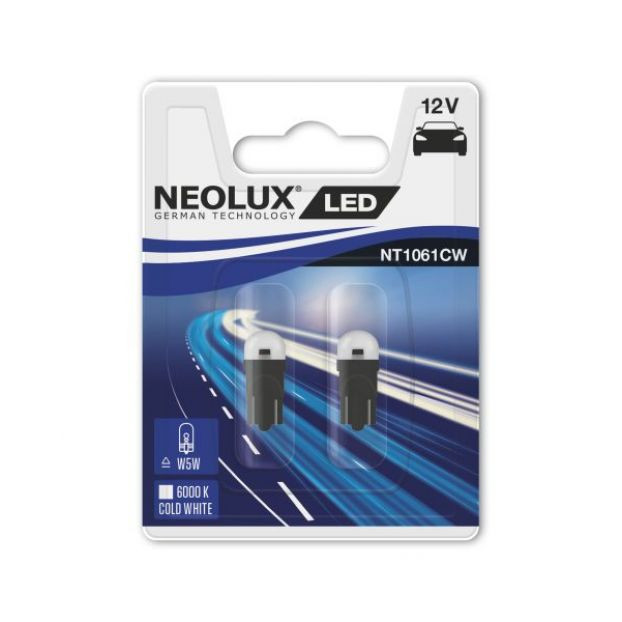 Bec LED Neolux W5W 12V 0,5W W2.1x9.5d