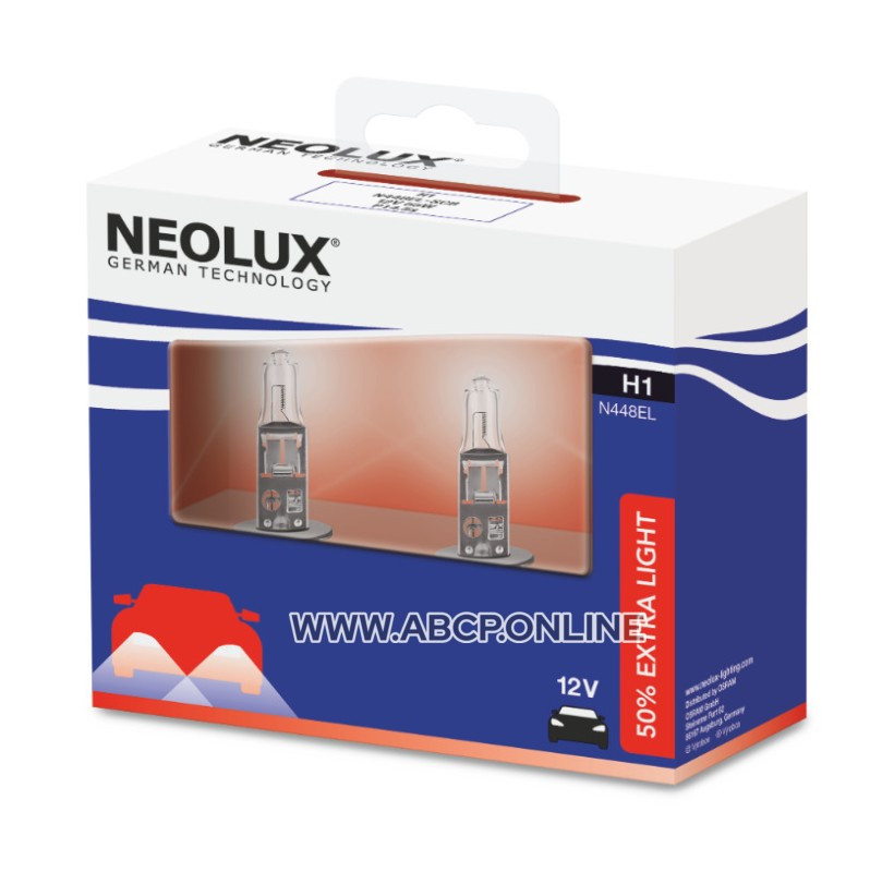 Bec Extra Light +50% H1 12V 55W P14.5s Neolux