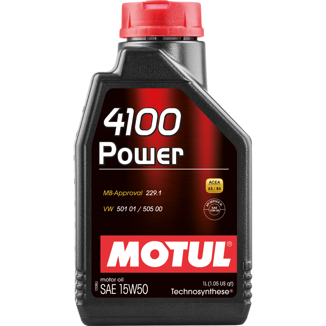 Ulei Motul 4100 Power 15W50 4L pentru motor MB, VW