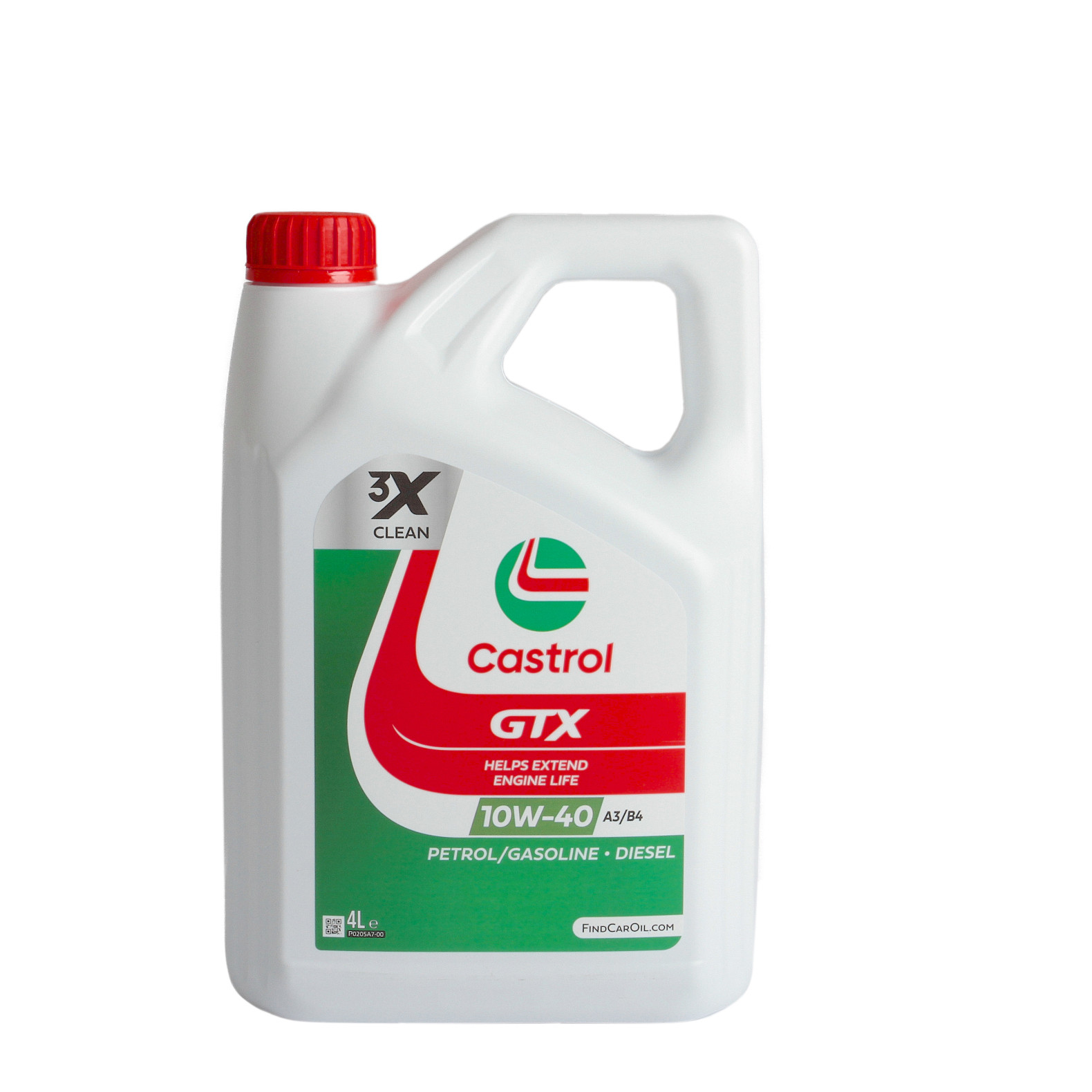 Ulei Castrol Gtx Ultraclean 10W40 A/B 4L pentru motor Fiat, Renault, MB, VW