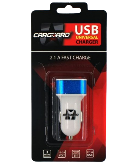 Incarcator auto bricheta CARGUARD UCC002V, 2100 mA, iesire 5V, 2 x USB