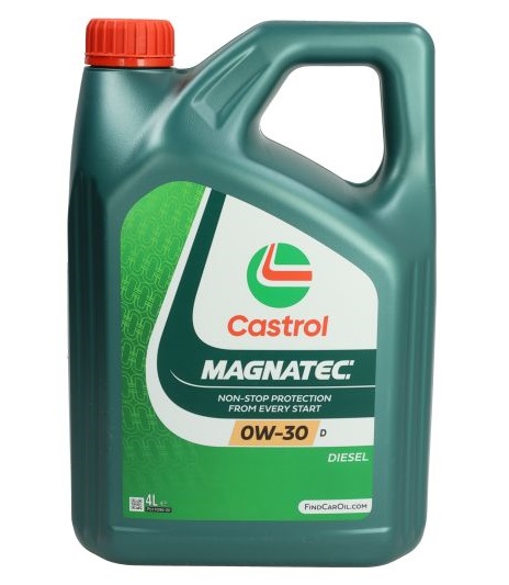 Ulei motor CASTROL Magnatec D 0W30 15F67B, 4 litri, diesel, sintetic pentru Ford