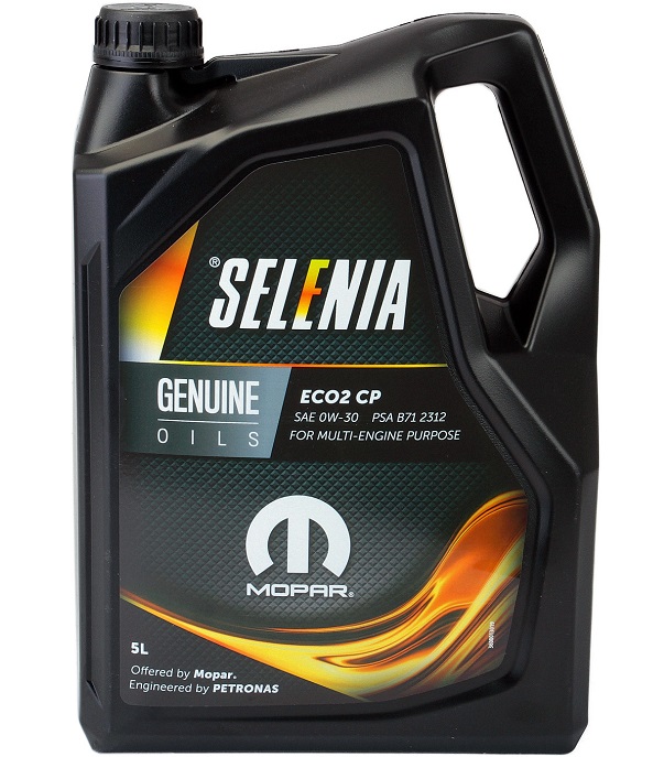 Ulei SELENIA ECO2 CP 0W30 70748M12EU, volum 5 litri, sintetic