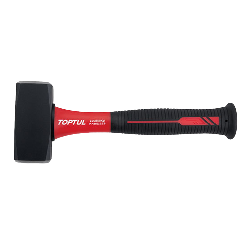 Ciocan TOPTUL HABE2226 pentru lacatuserie, greutate 1000 grame, cap pătrat 40 mm, lungime 260 mm, coadă din fibră de sticlă