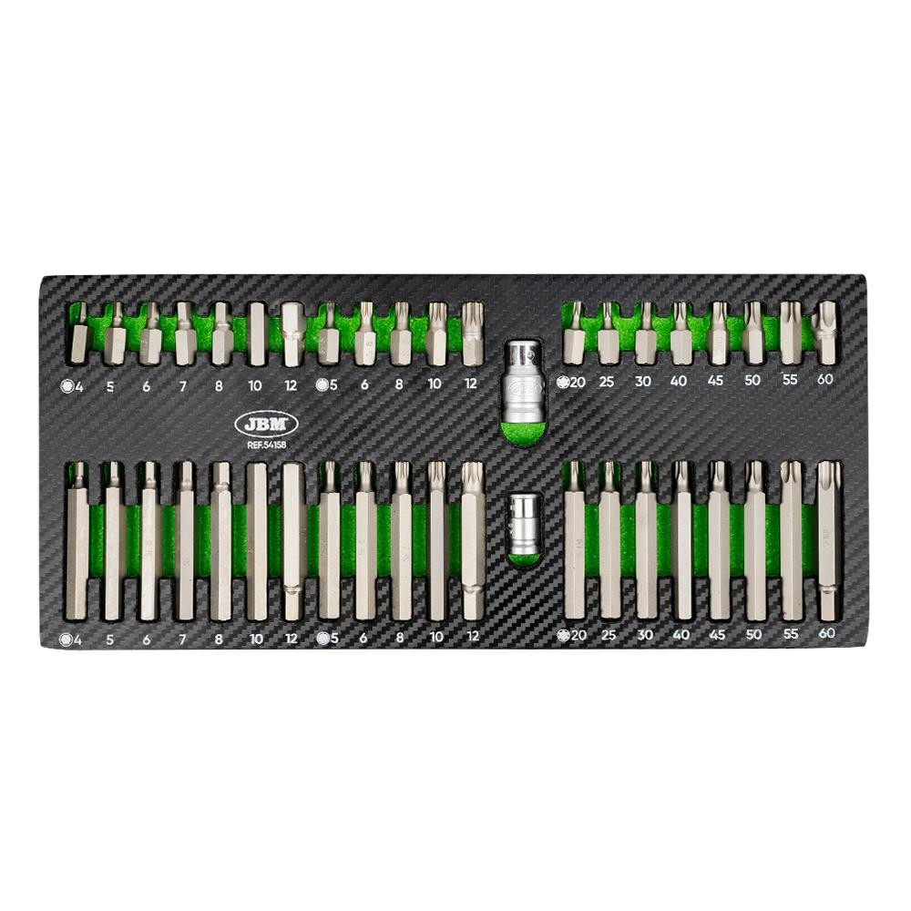 Set de 42 Imbusuri Hexagonale, 12 vârfuri și chei Torx