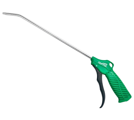 Pistol TOPTUL KAGA0410 pentru suflat aer comprimat, lungime vârf 10 inch, diametru vârf 8 mm, cuplă aer 1/4 inch