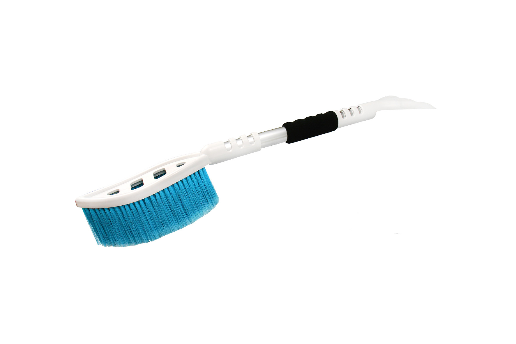 Răzuitor gheață ABS cu mâner SoftGrip și perie dublă integrată 670 mm