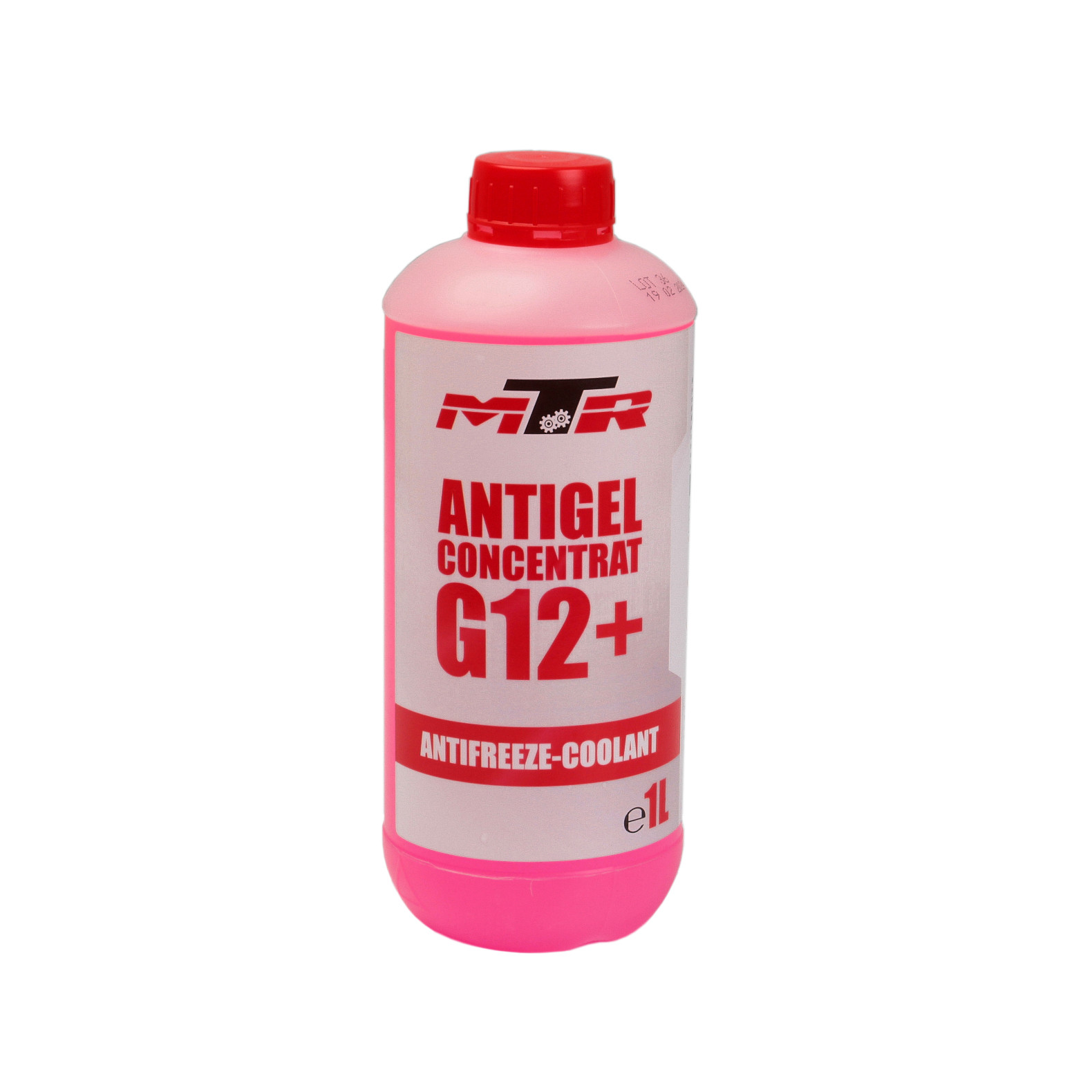 Antigel concentrat MTR Roșu G12 + (-36°C) 1L pentru MAN, MERCEDES