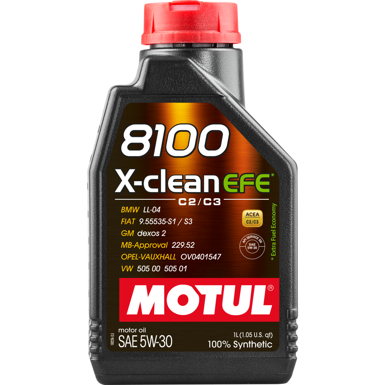 Ulei motor Motul 8100 X-Clean EFE 5W30 208L compatibil cu MITSUBISHI, Fiat, BMW, OPEL, Mercedes...