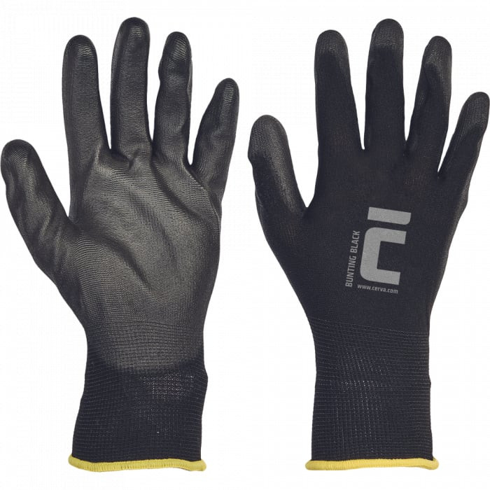 Manusi Cerva Bunting de protectie impregnate in poliuretan Marimea 9 - L