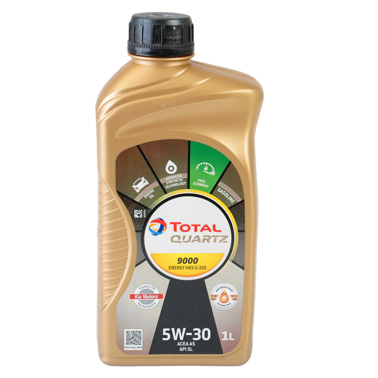 Ulei motor Total Quartz 9000 HKR 5W30 1L pentru Kia, Hyundai