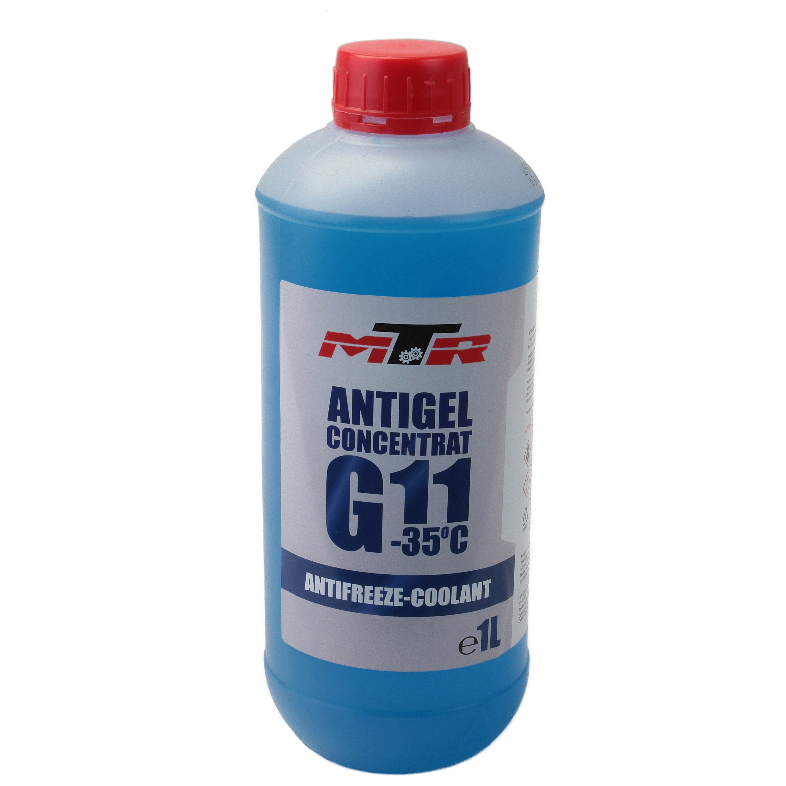 Antigel concentrat MTR Albastru G11 (-35°C) 1L pentru VW, MAN, MB