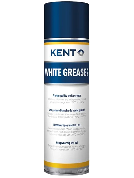 Spray KENT WHITE GREASE2 vaselina semitransparenta cu calciu 50071, 500 ml