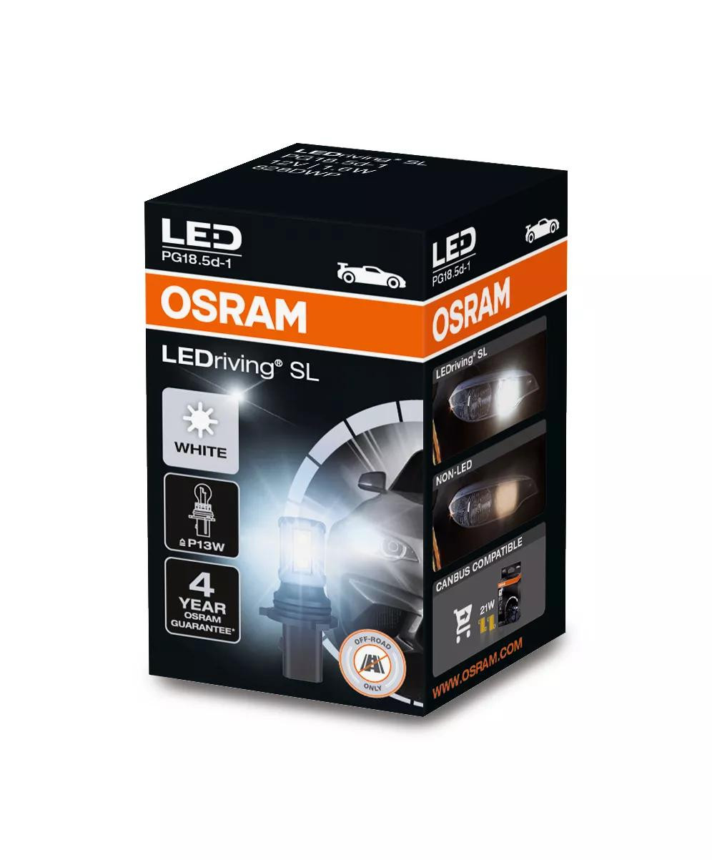 Bec LEDriving SL Osram P13W | 12V - PG18.5d-1 - (Off-Road)