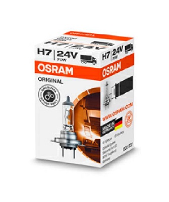 Bec original camion far faza lunga 24 V, H7 70 W, OSRAM 64215