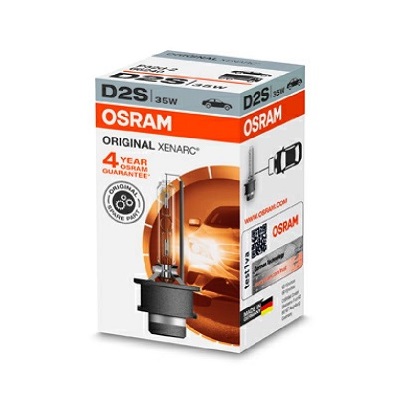Bec OSRAM Xenon far faza lunga 85V D2S 4100 K Xenarc, original, 66240