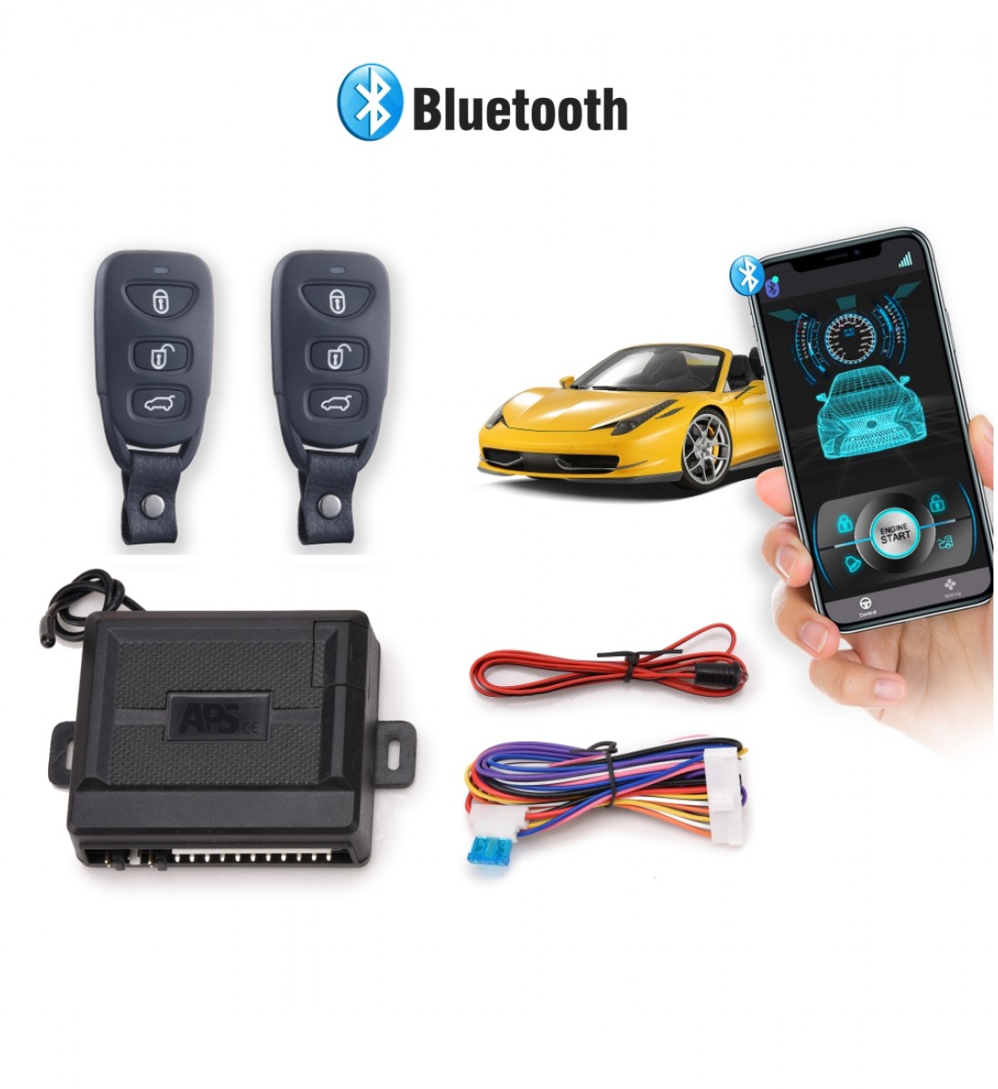 Modul Bluetooth pentru închidere centralizată