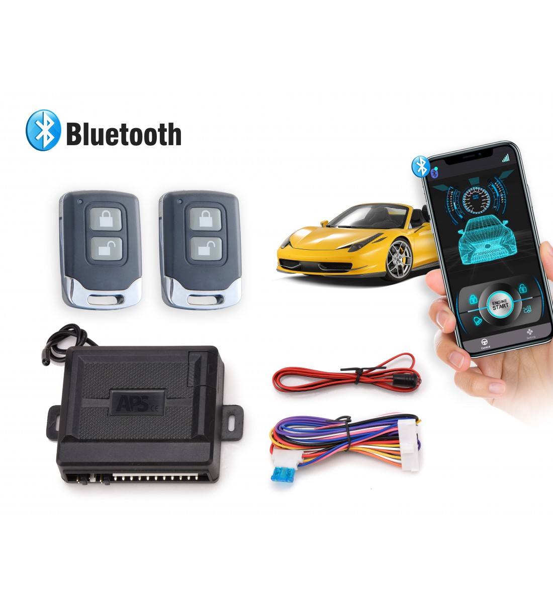 Modul Bluetooth pentru închidere centralizată