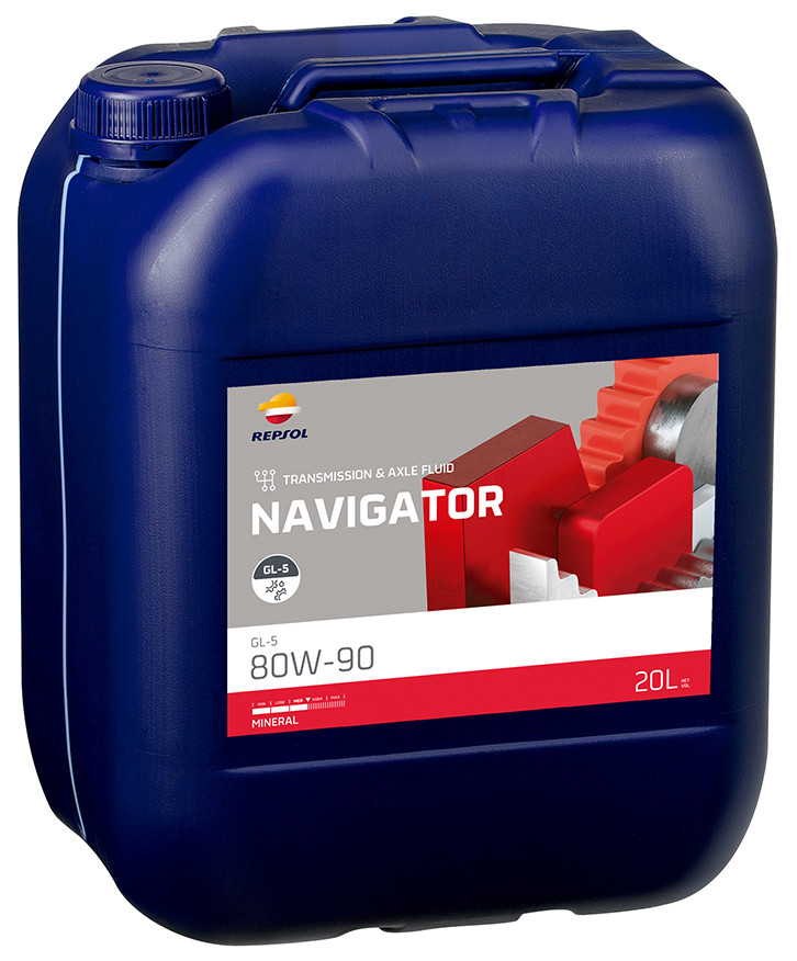 Ulei Repsol NAVIGATOR GL-5 80W-90 20L pentru cutie manuala