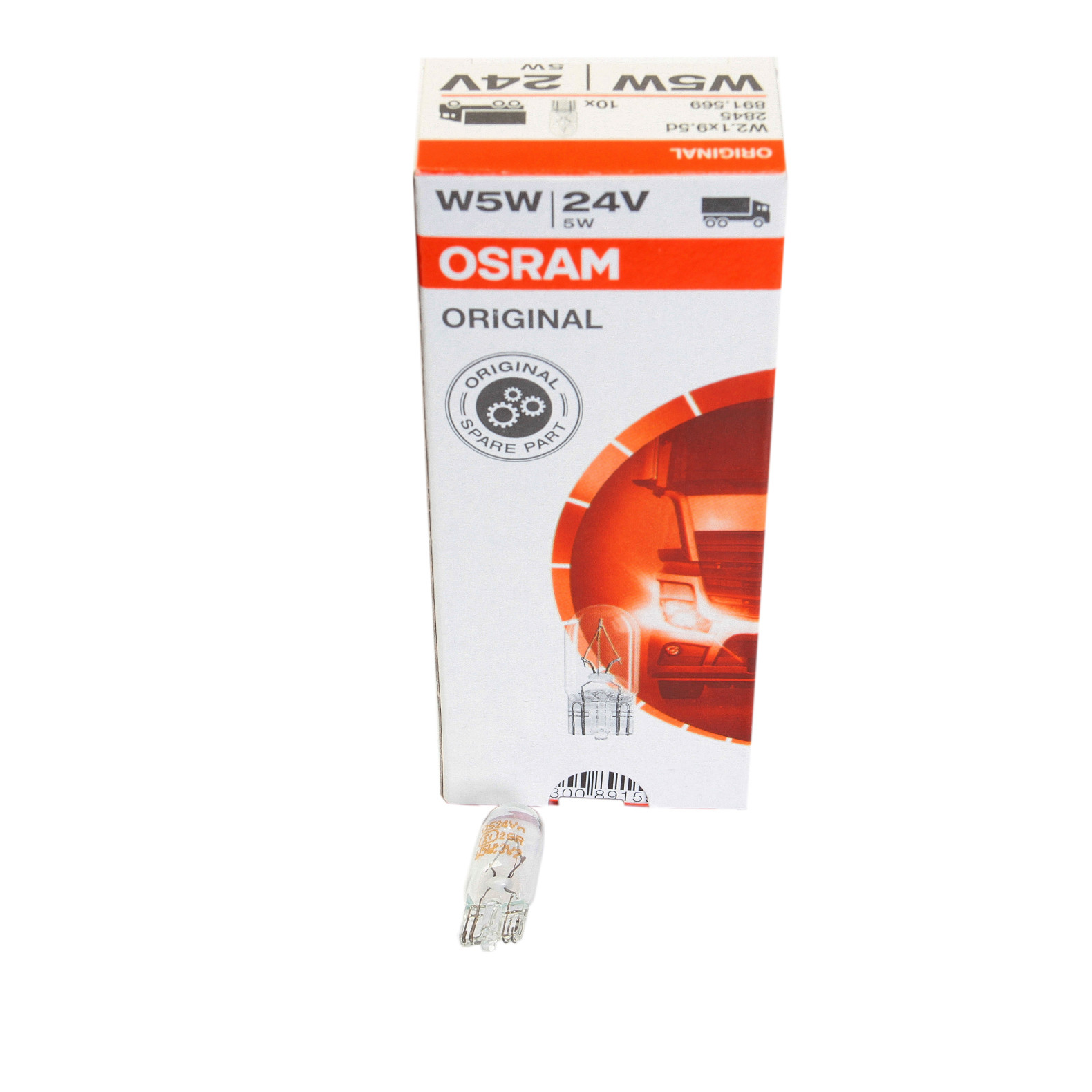 Bec Original Osram W5W 24V 5W W2,1x9,5d