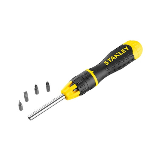 Șurubelniță clichet STANLEY cu set de biți
