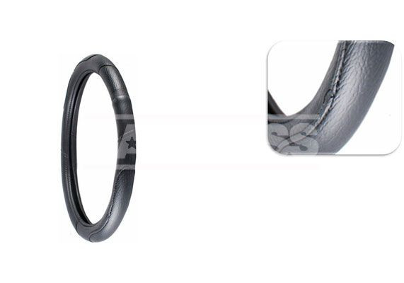 Husa Volan Negru din Piele 37-39 CM