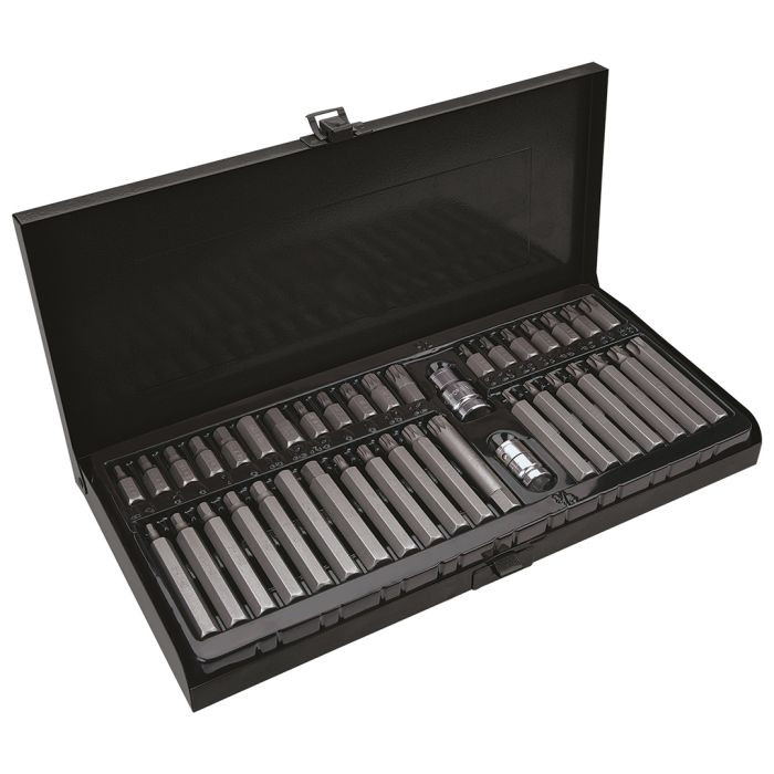 Set biti și mâner 40 piese 1/2'', 3/8''