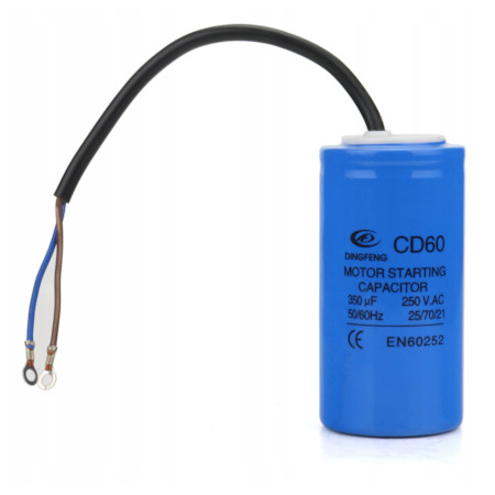 Condensator pentru pornirea motorului electric (CD60 250/375V 50Hz 350uf)