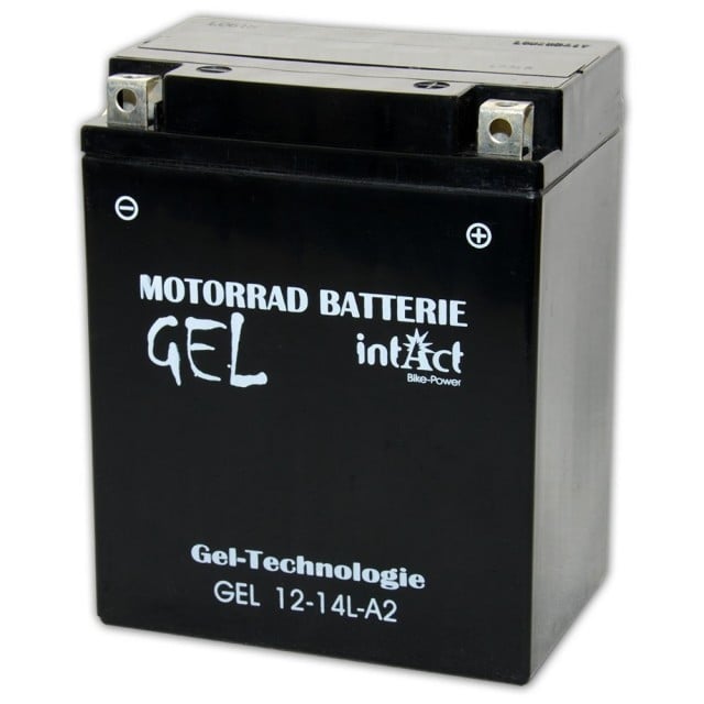 Baterie gel 14Ah 12V pentru Scuter, ATV (neagră) 13x8.5x16 cm