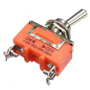 Comutator 15A 250V cu 2 papuci