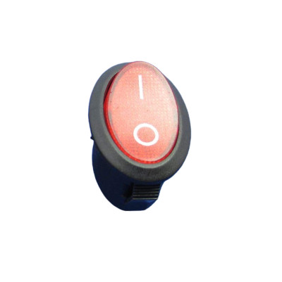 Comutator oval simplu 6A 250V