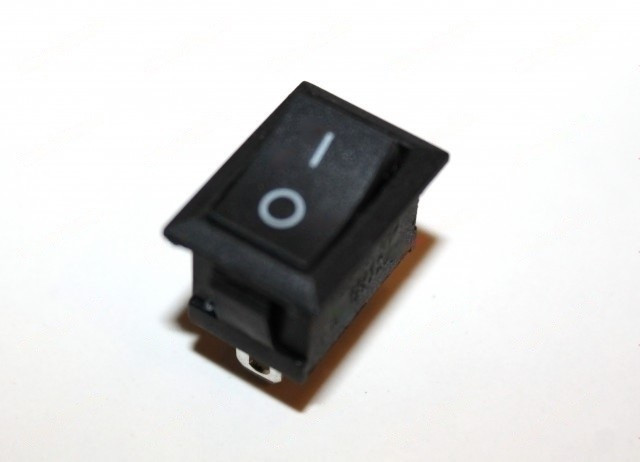 6A 250V comutator simplu (dreptunghi)