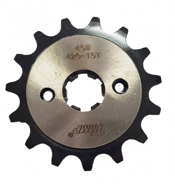 Pinion mic pentru lanț 420, 15 dinți