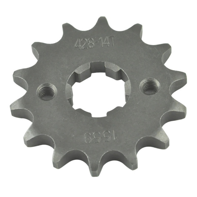 Pinion mic lanț 428, 14 dinți (diametru interior 20mm)