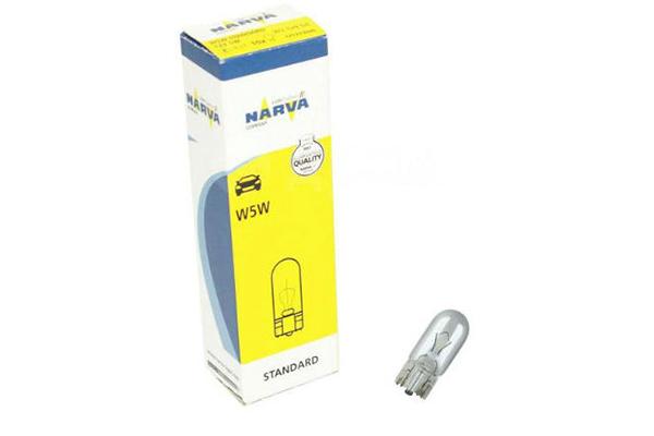 Bec NARVA 17177, 12V, 5W W5W, fără soclu