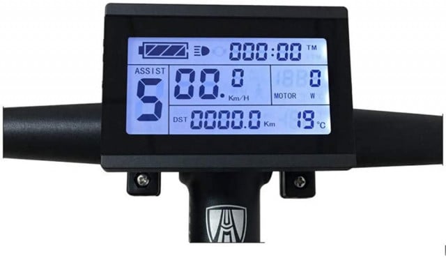 Ecran bicicleta electrica KT LCD3 (24V - 36V - 48V / 500W)
