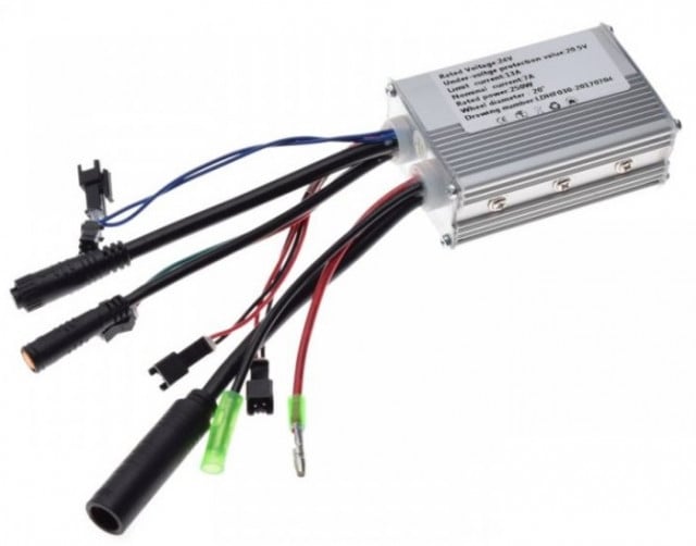 Controller pentru bicicletă electrică 24V (compatibil cu motor de 250W)