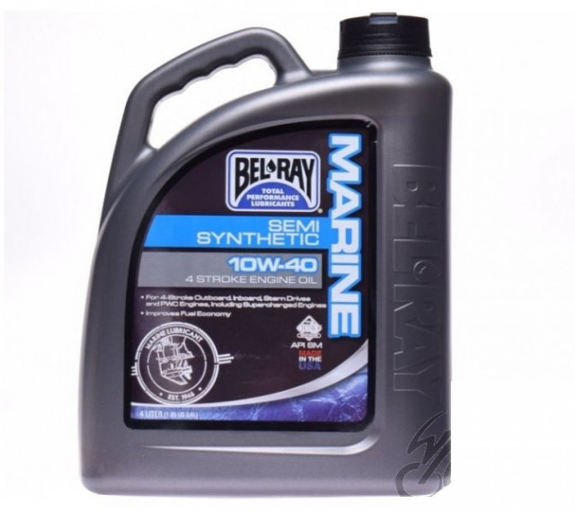 Ulei semi-sintetic Bel-Ray Marine 10W-40 4L (pentru motoare 4T)